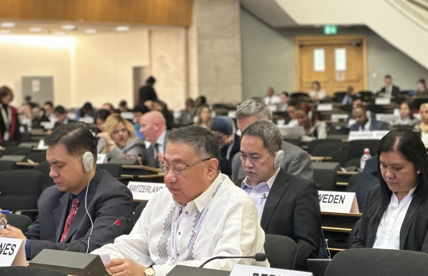 DOJ, through the DOJ-RSPPU, participated in the 76th Session of the UNHCR Executive Committee